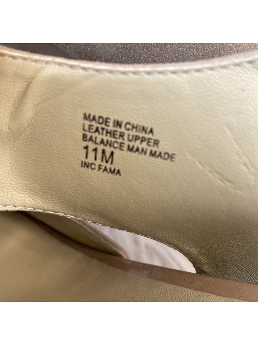 INC Fama Wedge Suede Sandals, Size 11 - Picture 15 of 17